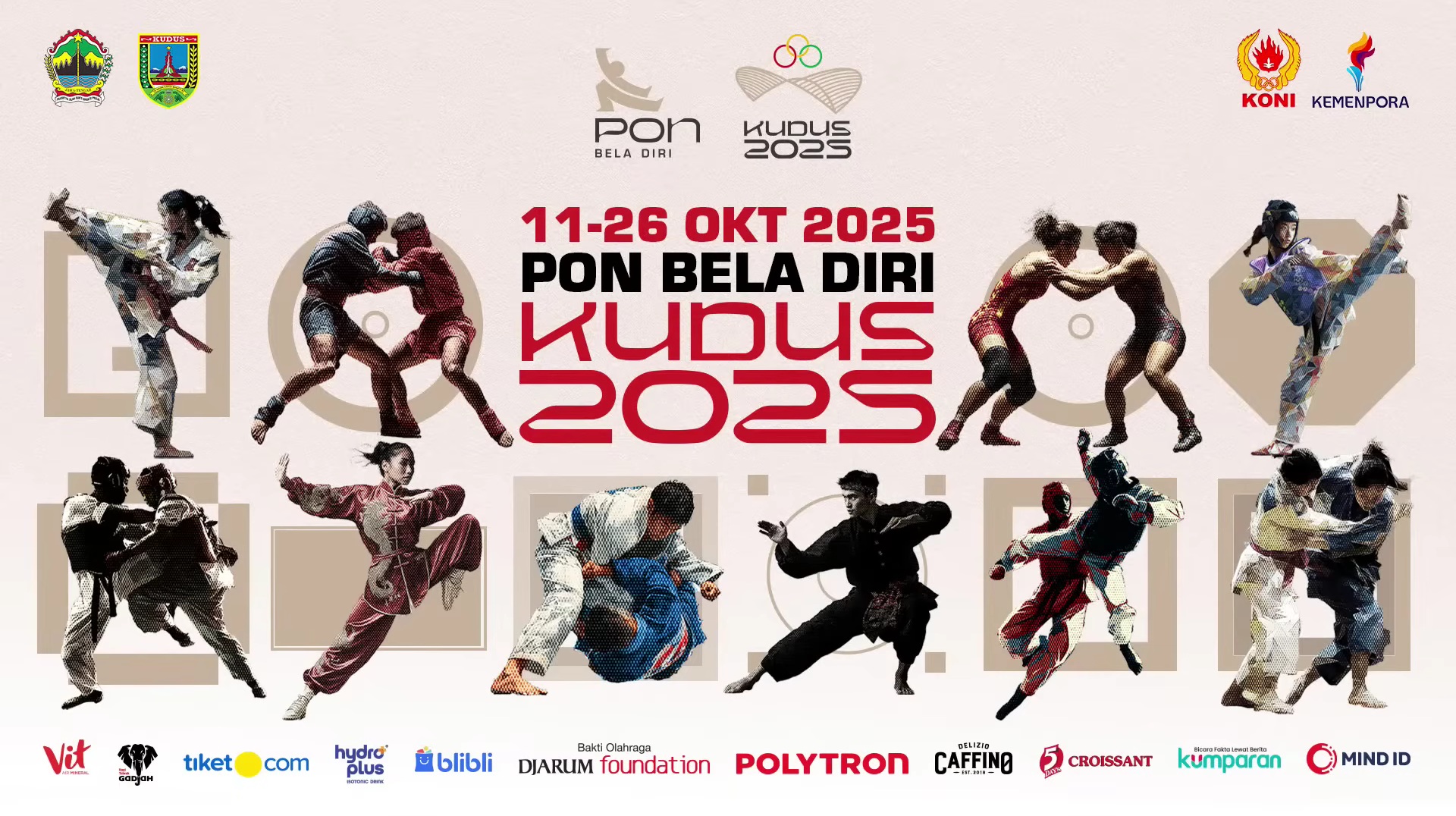 Kudus dan PON Bela Diri 2025