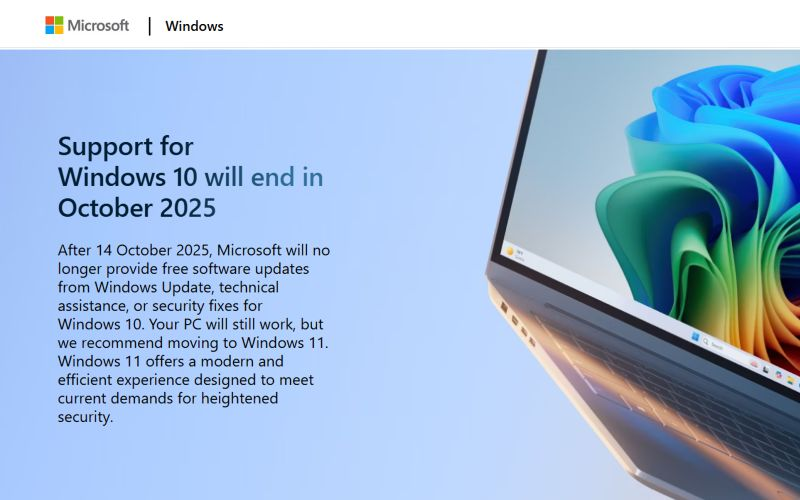 Windows 10 End Of Life